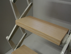 gradini legno scala retrattile